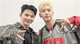 SEVENTEEN 雙人小分隊 HOSHI X WOOZI。（圖／翻攝自Ｘ）
