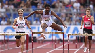 美跨欄猛將走光洩「巨物」！愛爾達急回應