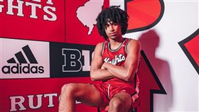 ▲來自羅格斯大學的雙能衛小哈波（Dylan Harper）獲馬刺青睞，成為榜眼。（圖／翻攝自X平台 @RutgersMBB）