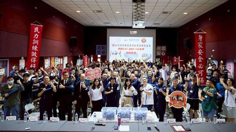 強化民力應變　勇源基金會3度捐止血帶