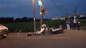 高中,桃園,自撞,電線桿,死亡（圖／翻攝自《記者爆料網》）