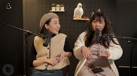天殘去年與林妍霏一同上曾博恩Podcast節目《博音》EP106〈妳這樣根本不算戀愛腦吧〉（圖／翻攝自YT）