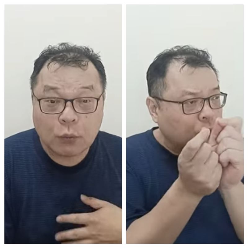 陳揮文談罷藍委。圖／翻攝自陳揮文臉書）