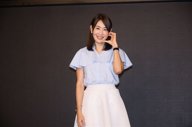 賈永婕談女兒考上三間美國研究所名校。（圖／記者鄭孟晃攝影）