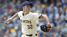 ▲米蕭羅斯基（Jacob Misiorowski）首局就飆出12顆超過100英里的火球。（圖／美聯社／達志影像）