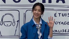 ▲邵雨薇受訪時，大方回答和吳慷仁的感情生活。（圖／記者王培驊攝影）