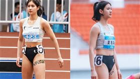 中國,田徑,夏思凝,跨欄,三角褲,高衩,羅賓森,Chris Robinson,2025世界田徑巡迴賽,400公尺跨欄,決賽（圖／翻攝自微博）