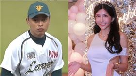 吳偲佑、蘇心甯。（圖／翻攝自CPBLTV、蘇心甯IG）