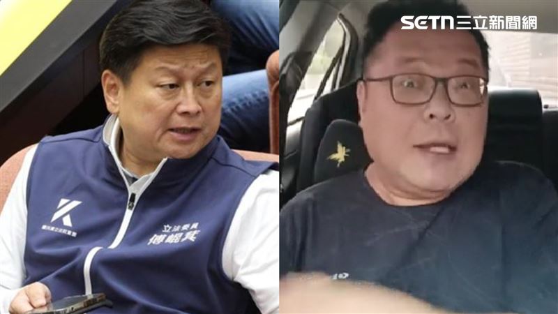 陳揮文批評傅崐萁在立法院橫著走。（組合圖／資料照）