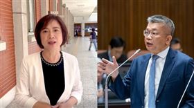 ▲國民黨台中市黨部涉抄連署34人被起訴，何欣純、蔡其昌發聲了。（組合圖／左圖何欣純提供、右圖翻攝自蔡其昌臉書） 