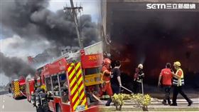 嘉義,瓦斯桶,工廠,火警,鐵皮屋