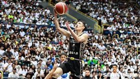 ▲TPBL總冠軍賽G6，新北國王後衛林書緯快攻上籃。（圖／記者劉彥池攝影）