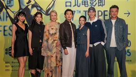 《凶宅專賣店》李銘順、范少勳、施名帥、陳姸霏、洪慧芳、江宜蓉。（圖／台北電影節提供）