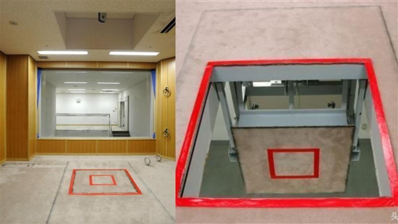 日本死囚絞刑!離地2公尺墜下頸椎秒斷亡