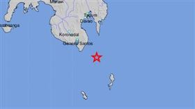 不只日本、中國震了！菲律賓一早驚傳規模6.1地震「恐有餘震」（圖／美國地質調查局）