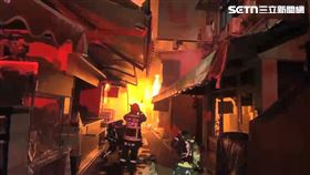 豐原,廟東夜市,火警,娃娃機店,台中（圖／翻攝畫面）