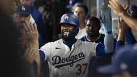 ▲赫南德茲（Teoscar Hernandez）宣布今年將不參加全壘打大賽。（圖／美聯社／達志影像）