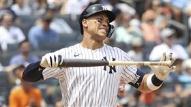 ▲賈吉（Aaron Judge）6月吞38K聯盟最多。（圖／美聯社／達志影像）