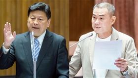 傅崐萁、丁學忠。（合成圖／翻攝自傅崐萁、丁學忠臉書）