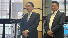 ▲民進黨秘書長林右昌出席全代會。（圖／記者劉秀敏攝影）