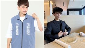 蔡阿嘎突然宣布參選。（圖／翻攝自臉書）