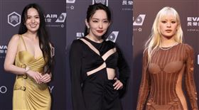 孫盛希、愛莎、陳泳希。 （圖／記者鄭孟晃、趙于瑩攝影）