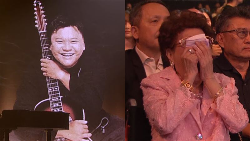 馬兆駿獲頒特別貢獻獎　94歲老母台下痛哭