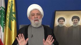 黎巴嫩真主黨（Hezbollah）領袖卡西姆（Naim Qassem） （圖／美聯社／達志影像）