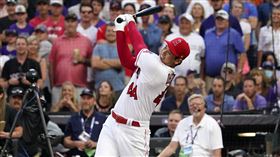 ▲大谷翔平表示不打算參加今年的全壘打大賽。（圖／美聯社／達志影像）