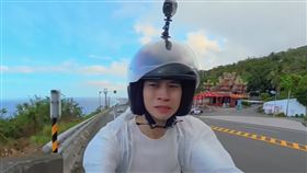 Andy環島到一半痛哭（圖／翻攝Andy老師YT）