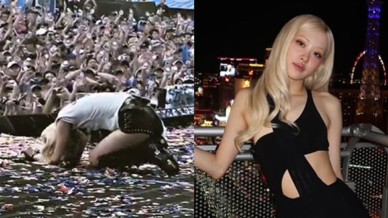 ROSÉ演唱會突下跪　吐出道8年心聲粉淚崩
