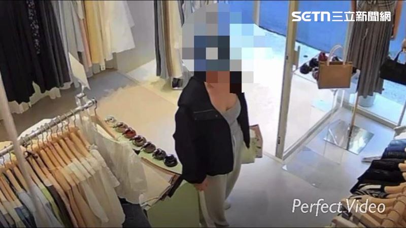 連偷赤峰街2服飾店　超兇女遭約談秒歸還