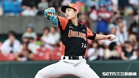 ▲中職36年上半季最終戰，統一獅先發投手林詔恩。（圖／記者劉彥池攝影）