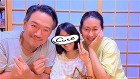 林利霏和老公張翰為了女兒教育而移居台東。（圖／翻攝自臉書）