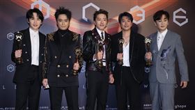 Energy奪下年度歌曲獎（圖／記者鄭孟晃、趙于瑩攝影）