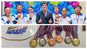 ▲2025IWWF ASIA亞洲滑水錦標賽台灣隊勇奪3金1銀4銅。（圖／臺北市滑水協會提供） 