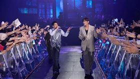 香港天王郭富城親自登台，掀起全場高潮，周杰倫也在演唱會後感性發文。（圖／翻攝自IG）