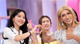 Solar頌樂(左起)、Sandy吳姍儒、潘若迪（圖／東森提供）