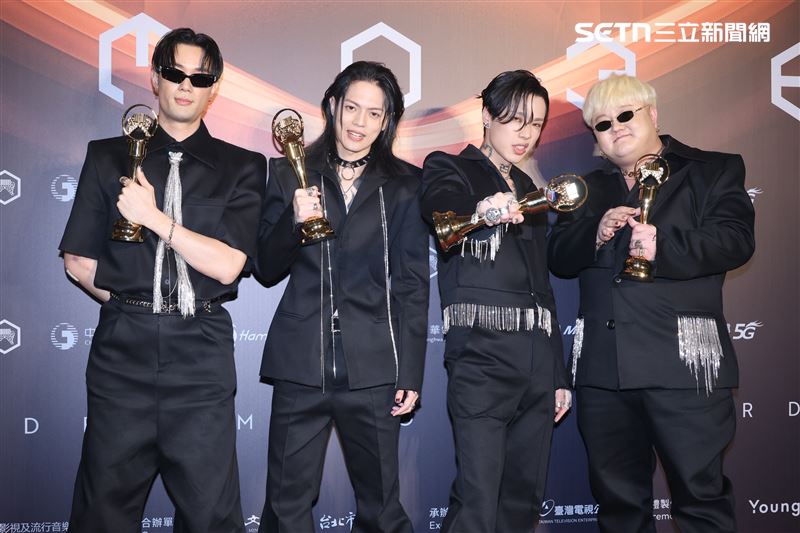 金曲36最佳樂團獎TRASH（圖／記者鄭孟晃攝影）