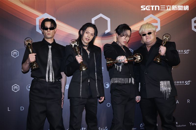 金曲36最佳樂團獎TRASH（圖／記者鄭孟晃攝影）