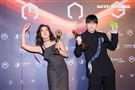 金曲36最佳台語女歌手獎李竺芯、最佳台語男歌手獎陳以恆（圖／記者趙于瑩攝影）