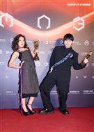 金曲36最佳台語女歌手獎李竺芯、最佳台語男歌手獎陳以恆（圖／記者趙于瑩攝影）