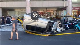 車禍現場情形。（圖／翻攝畫面）