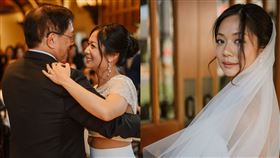 台大,校長,管中閔.陳達敏,女兒,婚禮（圖／管中閔臉書）