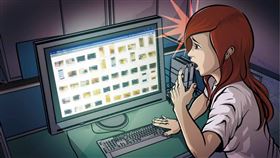 陳姓郵差的女友A小姐誤拿男友硬碟，意外發現眾多偷拍影片檔。