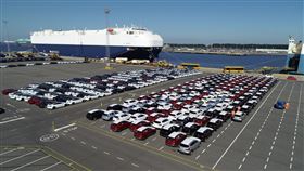 ▲MG新車到港口、港口、保稅倉庫。（翻攝MG網站）