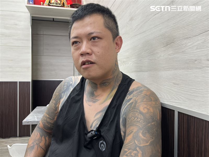 老闆江承蒿表示，三寶爸取用待用餐後，還特地送冰淇淋道謝。（圖／記者林昱孜攝影）
