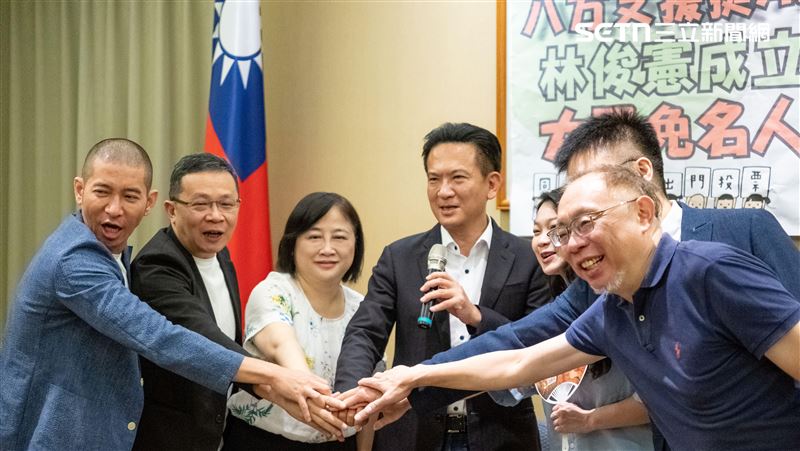 大罷免三階衝刺！林俊憲立「名人助講團」