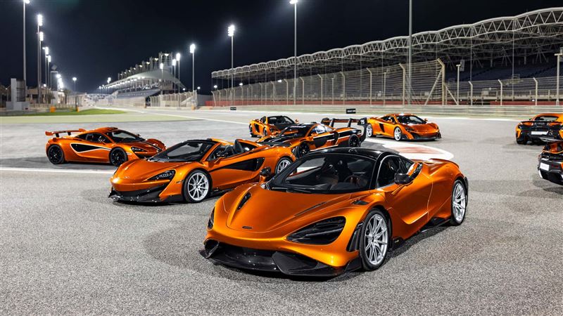 這批車幾乎完整記錄McLaren公路車進化史。（翻攝Tom Hartley Jnr網站）