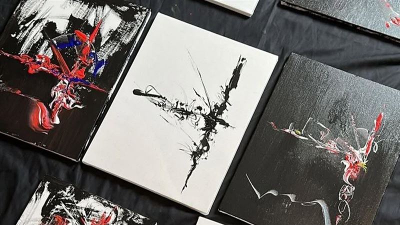 周杰倫曬絕美油畫,公布畫家是郭富城。(圖/翻攝自周杰倫IG)